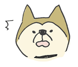 Akita-dog Sticker sticker #14699897