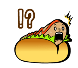 Hot Dog Speak sticker #14700087