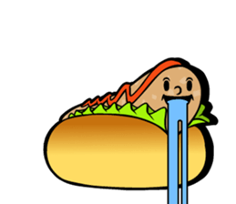 Hot Dog Speak sticker #14700101