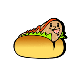 Hot Dog Speak sticker #14700107