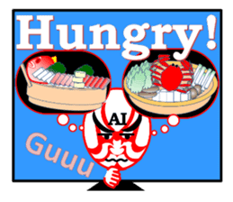 AI with a ego appeared! KABUKI type| sticker #14700586