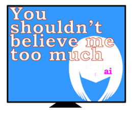 AI with a ego appeared! Girl type! sticker #14700752