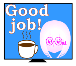 AI with a ego appeared! Girl type! sticker #14700756