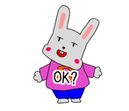 rabitoo in the wall sticker #14700881