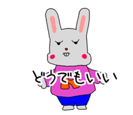 rabitoo in the wall sticker #14700883