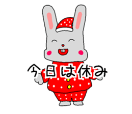 rabitoo in the wall sticker #14700890