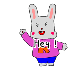 rabitoo in the wall sticker #14700897