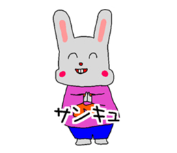 rabitoo in the wall sticker #14700900