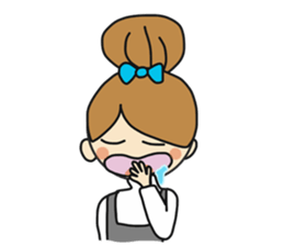 Oh Lady girl ver.Eng sticker #14701399