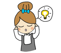 Oh Lady girl ver.Eng sticker #14701403