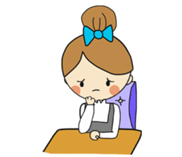 Oh Lady girl ver.Eng sticker #14701412