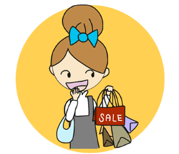 Oh Lady girl ver.Eng sticker #14701424