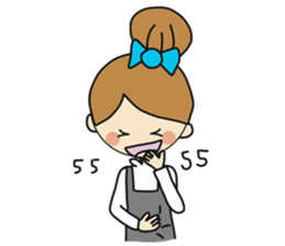 Oh Lady girl ver.Eng sticker #14701428