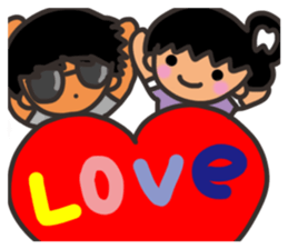 Pan girl (in love) sticker #14702378