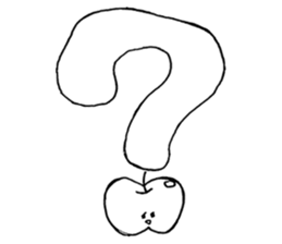 Gambaple-chan sticker #14702551