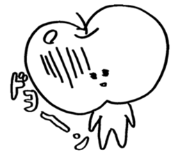 Gambaple-chan sticker #14702555