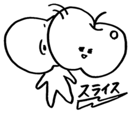 Gambaple-chan sticker #14702562