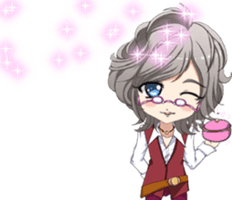 Lovely Boys Valentine English sticker #14703111