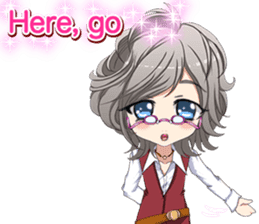 Lovely Boys Valentine English sticker #14703131