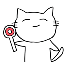 usable is by daily life cat sticker sticker #14703246