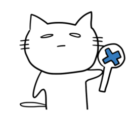usable is by daily life cat sticker sticker #14703247
