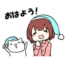 usable is by daily life cat sticker sticker #14703254