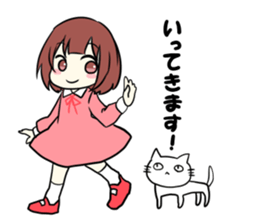 usable is by daily life cat sticker sticker #14703266