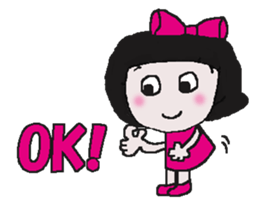 Cute Ma-chan sticker #14703696