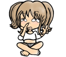 jari-garl sticker #14704846