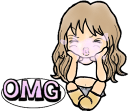 jari-garl sticker #14704849