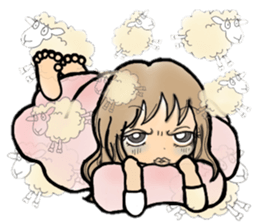 jari-garl sticker #14704852