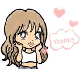 jari-garl sticker #14704860