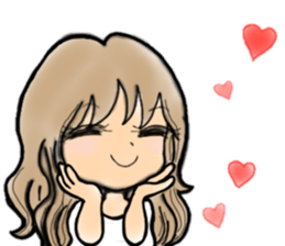 jari-garl sticker #14704863