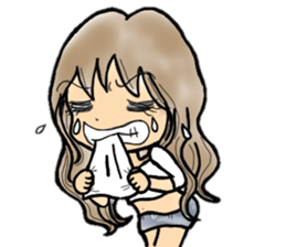 jari-garl sticker #14704868