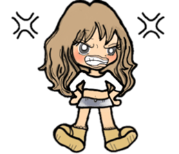 jari-garl sticker #14704871