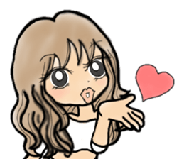 jari-garl sticker #14704873