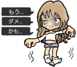 jari-garl sticker #14704875