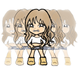 jari-garl sticker #14704879