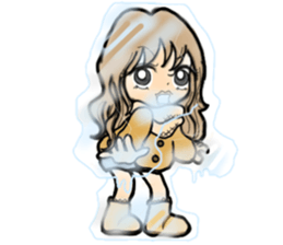 jari-garl sticker #14704880