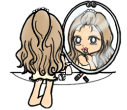 jari-garl sticker #14704882