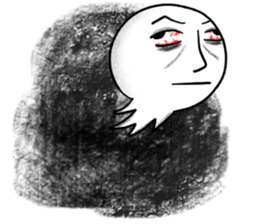 Occationally Dark Side sticker #14706209