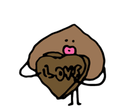 KISS! Chocolate Boy sticker #14706686