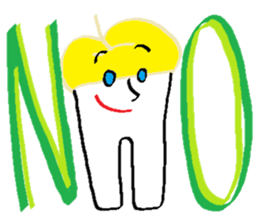 Mr.white and friends -Vegetable life- sticker #14707529