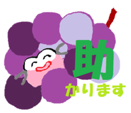 Mr.white and friends -Vegetable life- sticker #14707530