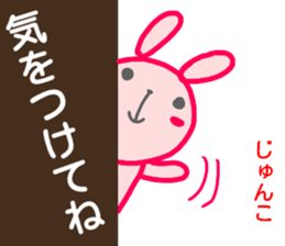 name sticker junko sticker #14707713