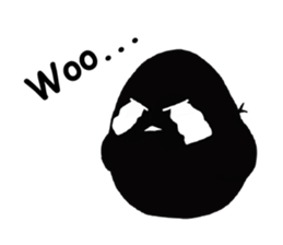 Mambo Bird-world version sticker #14708469