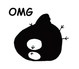 Mambo Bird-world version sticker #14708479