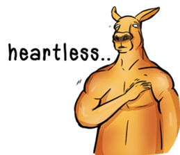 Kangaroo boxing! sticker #14708763
