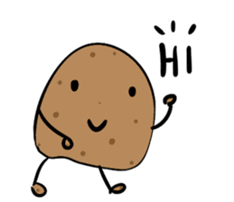 Potato Kawaii sticker #14708966