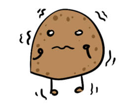Potato Kawaii sticker #14708995